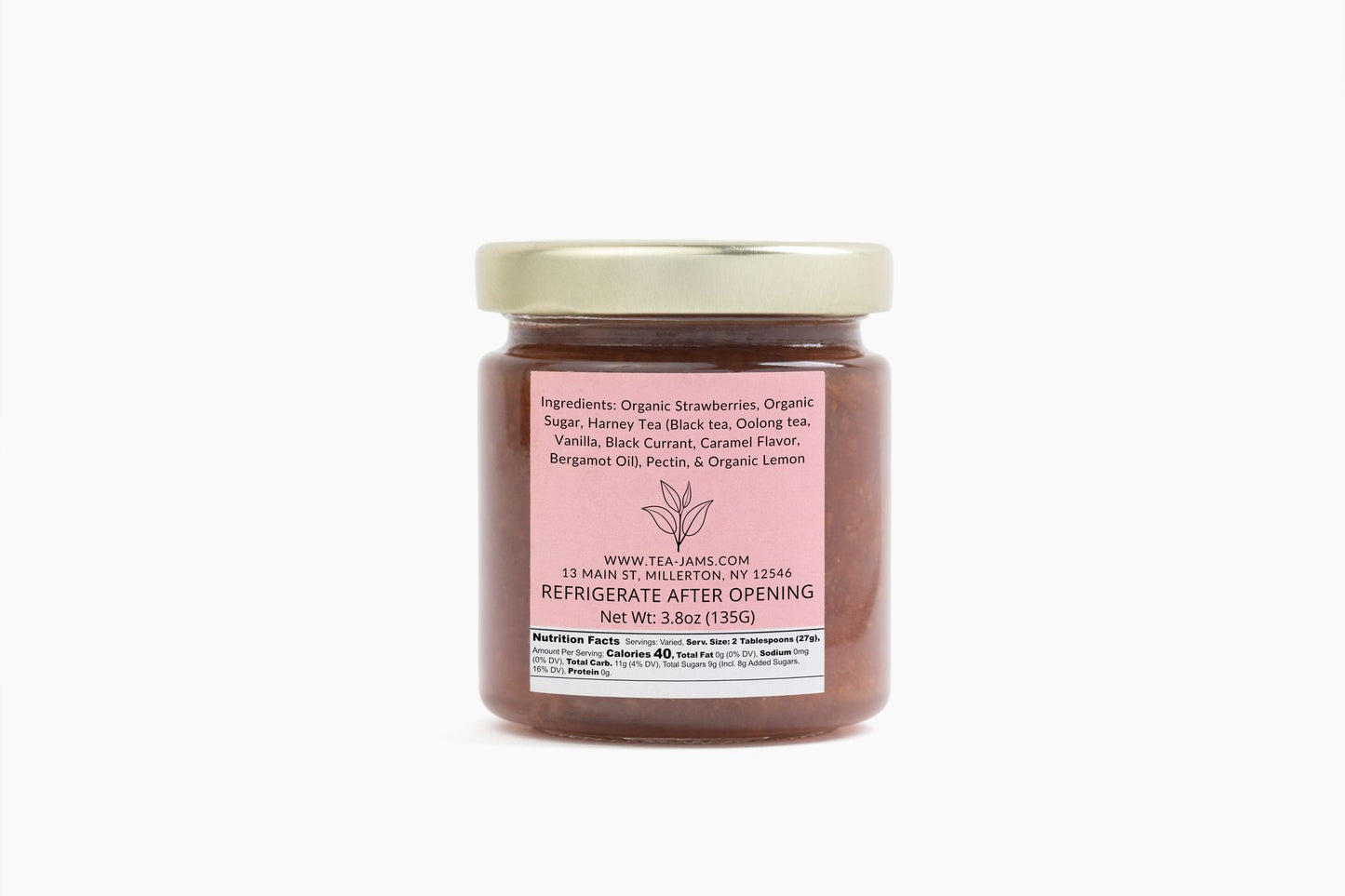 Strawberry Paris Tea Jam